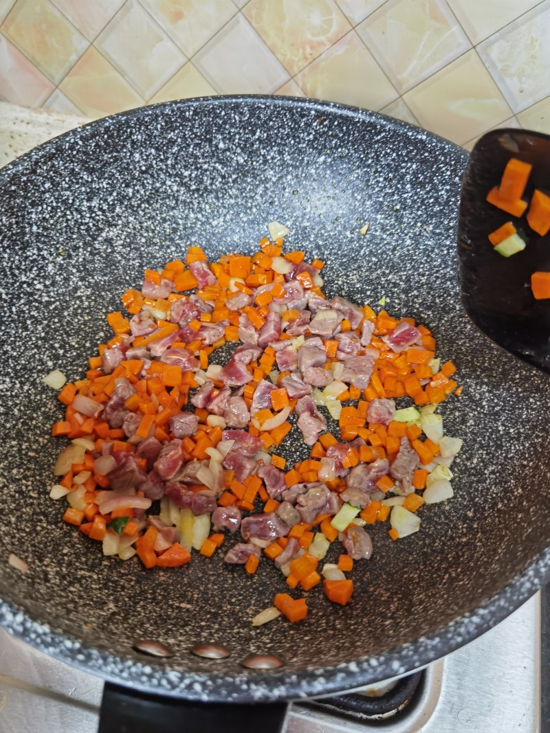 Steps for Making Beef Fried Rice