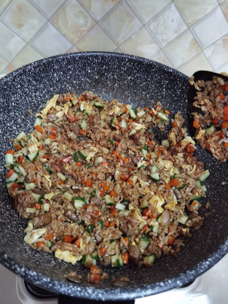 Steps for Making Beef Fried Rice