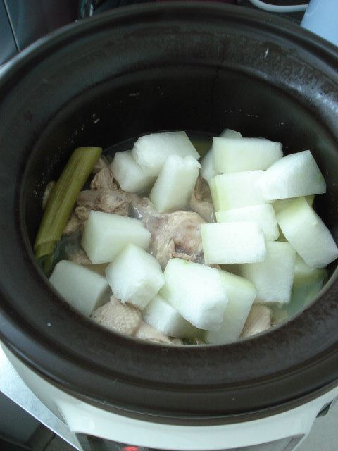 Steps for Making Winter Melon Duck Soup