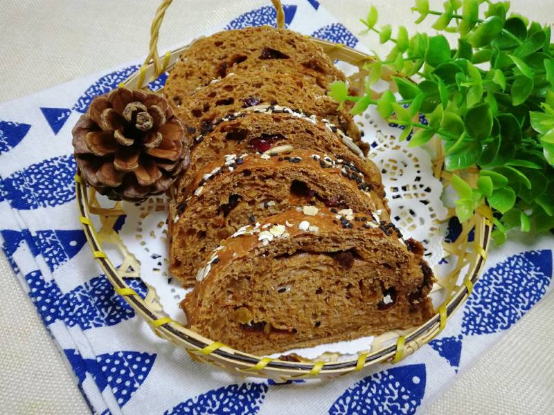 Whole Wheat Brown Sugar Nut Bread Making Steps