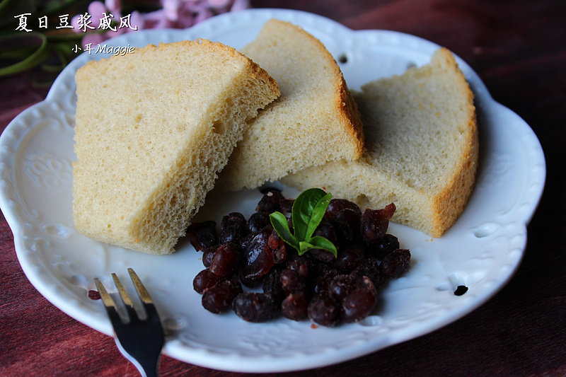 Summer Soy Milk Chiffon Cake