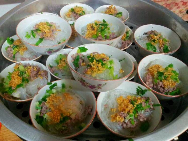 Steamed Scallops with Rice Flour