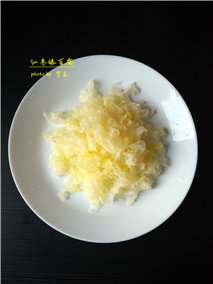 【Poor Man's Bird's Nest】Red Date and Tremella Fuciformis Drink Making Steps