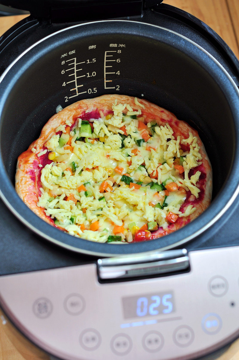 Steps to Make Purple Sweet Potato Dual-Flavor Pizza