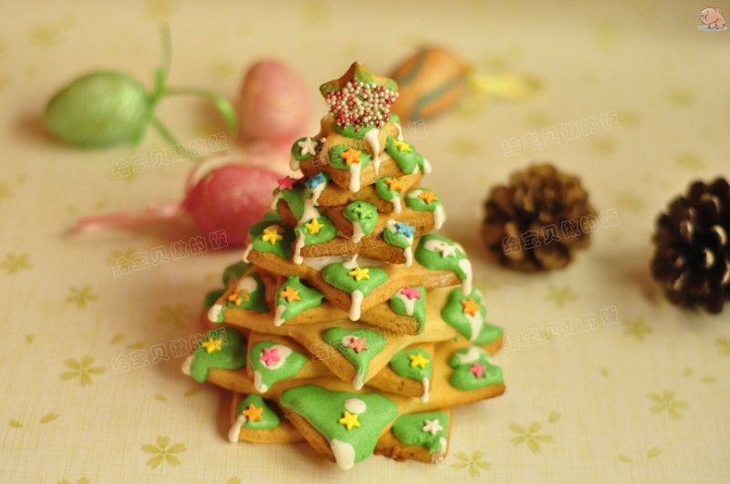 Gingerbread Christmas Tree Making Steps