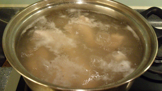 Yam and Pork Bone Soup Cooking Steps