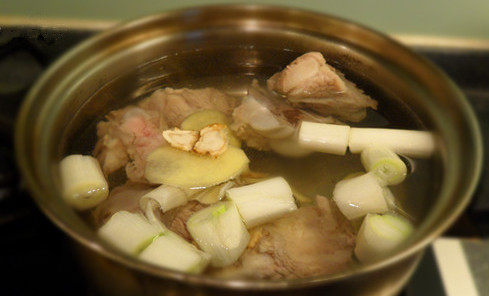 Yam and Pork Bone Soup Cooking Steps