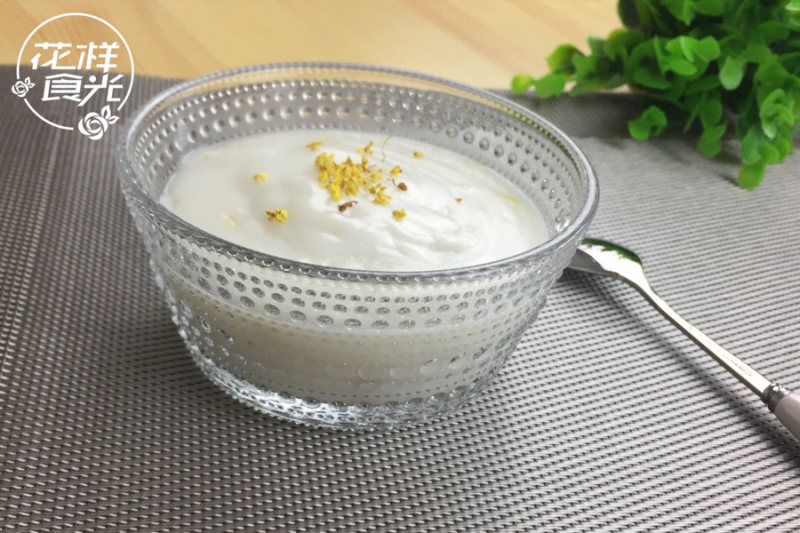 【Flavors of Food】Osmanthus Almond Pudding