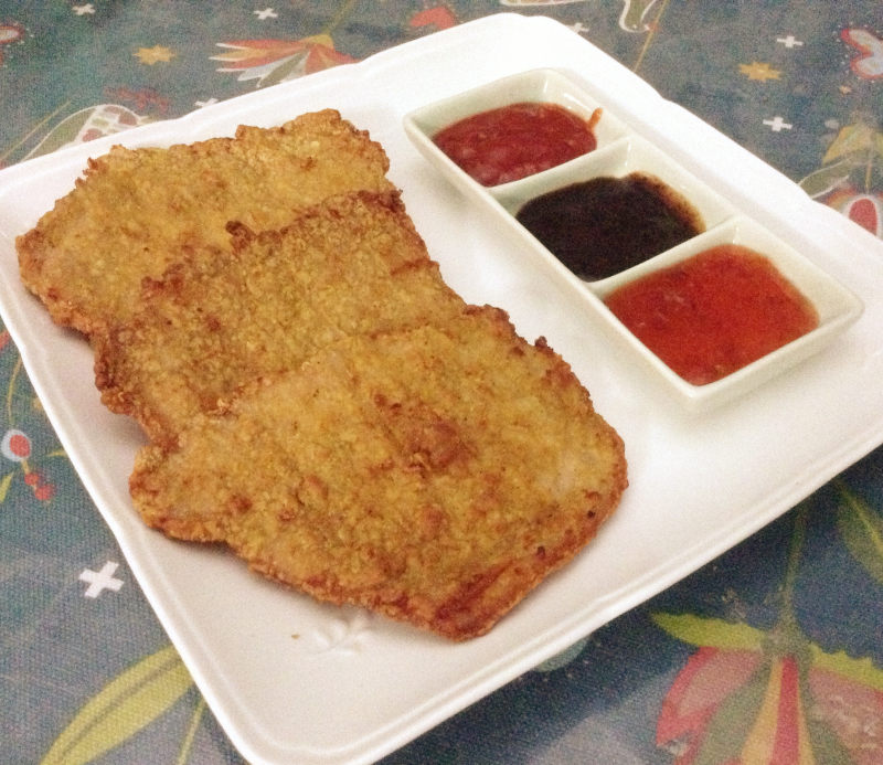 Three-Flavored Pan-Fried Pork Chop