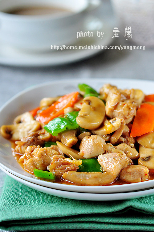 Chicken and Mushroom Stir-Fry