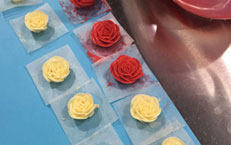 【Korean Flower Piping Cake】Making Steps