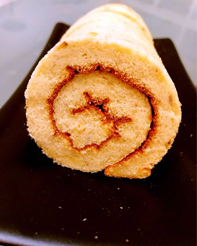 Banana Cake Roll Making Steps