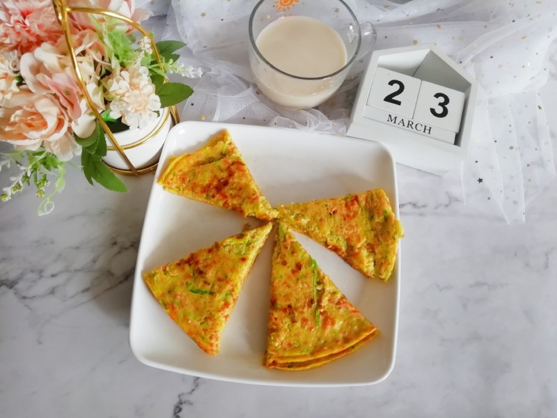 Egg Vegetable Pancake