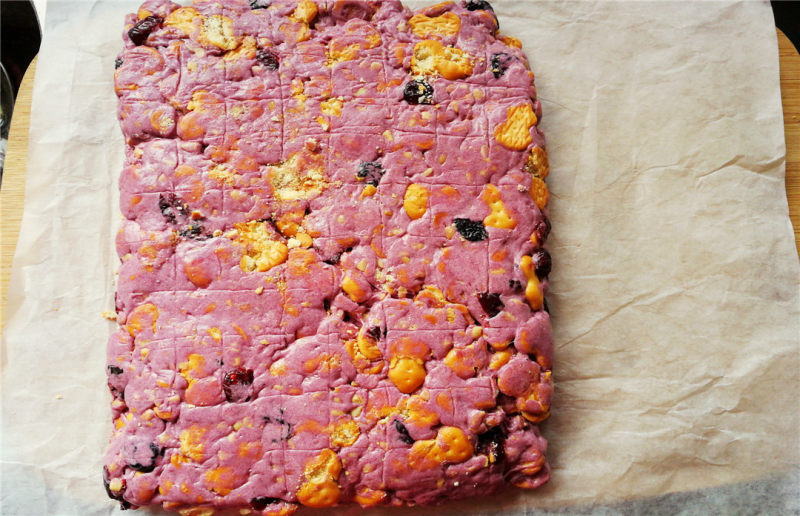 Steps to Make Purple Sweet Potato Snowflake Pastry