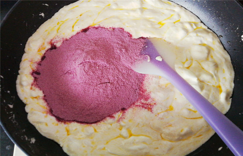 Steps to Make Purple Sweet Potato Snowflake Pastry