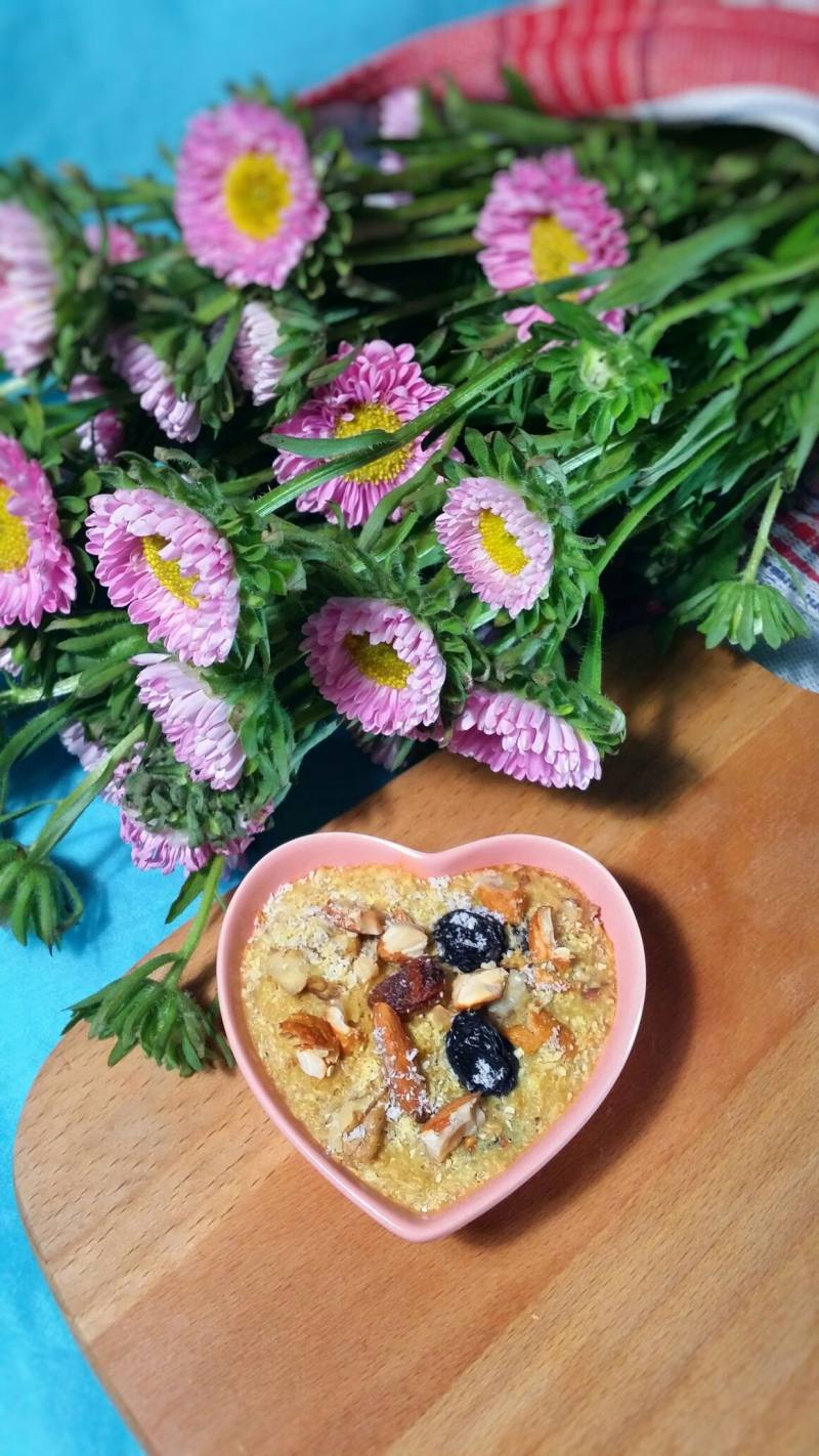 Sugar-Free Nutty Baked Oatmeal Steps