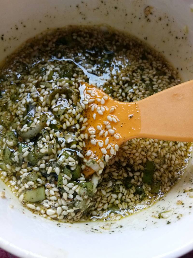 Scallion Pancake Making Steps