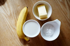 Steps for making Banana Stuffed Cake Roll