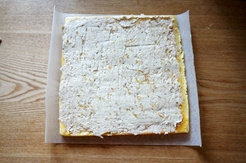 Steps for making Banana Stuffed Cake Roll