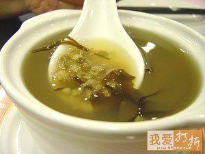 Seaweed and Mung Bean Sweet Soup