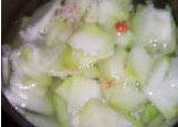 Steps for Cooking Winter Melon Boiled Meatballs