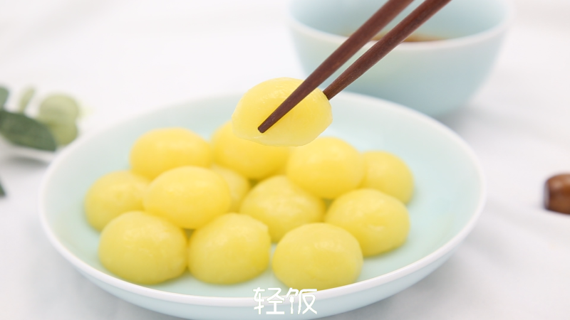 Potato Balls | Cute and Soft, with a Chewy Texture Cooking Steps