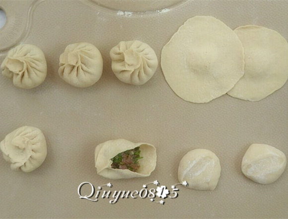 Steps for Making Huixiang Baozi