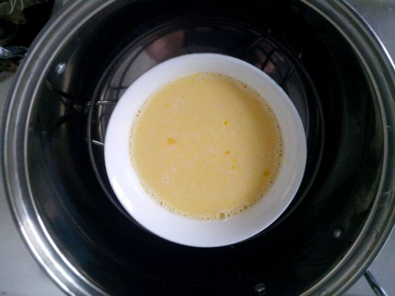 Milk and Egg Custard (Simple and Delicious Baby Food) Preparation Steps