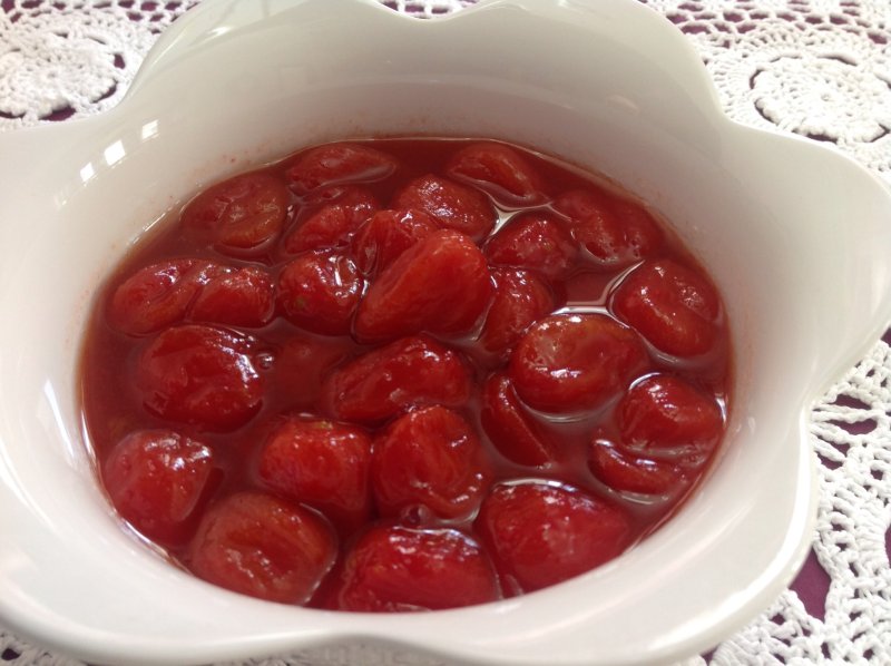 [Honeyed Cherry Tomatoes] - Steps for Making Delicious Dessert After Dinner