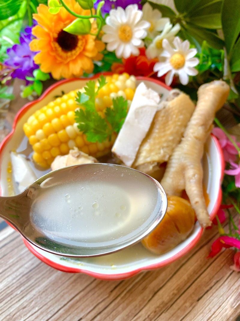 Moisturizing Coconut Chicken Soup