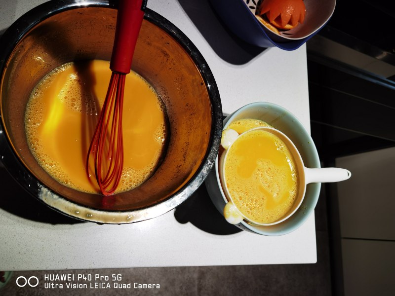 Valentine's Day Homemade Dessert & Orange Steamed Egg Cooking Steps