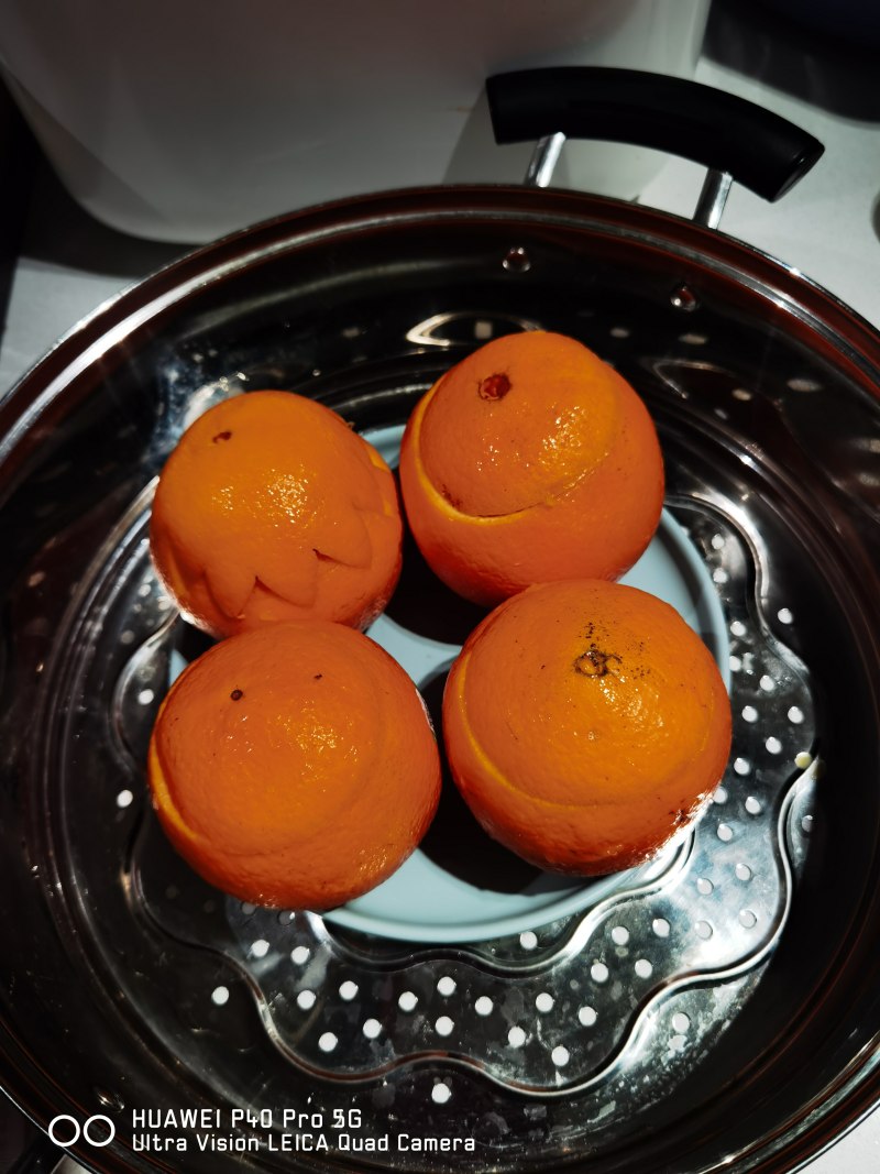 Valentine's Day Homemade Dessert & Orange Steamed Egg Cooking Steps