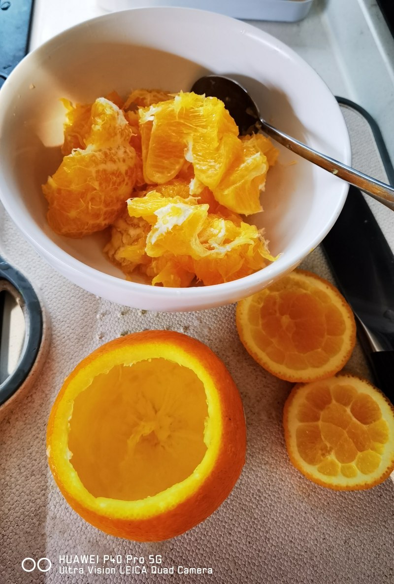 Valentine's Day Homemade Dessert & Orange Steamed Egg Cooking Steps