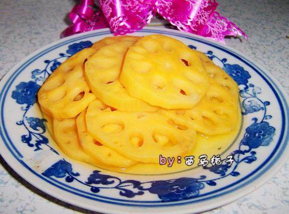 Lotus Root with Fruit Jelly