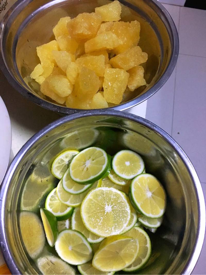 Steps for Making Lemon Paste