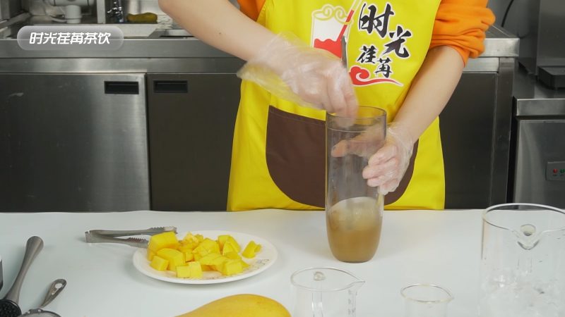 Xicha-style Zhizhi Mangmang Recipe - Time Flies Beverage Tutorial Preparation Steps