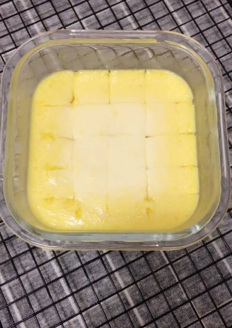 Steps for Making Pumpkin Steamed Egg Custard with Milk Flavor