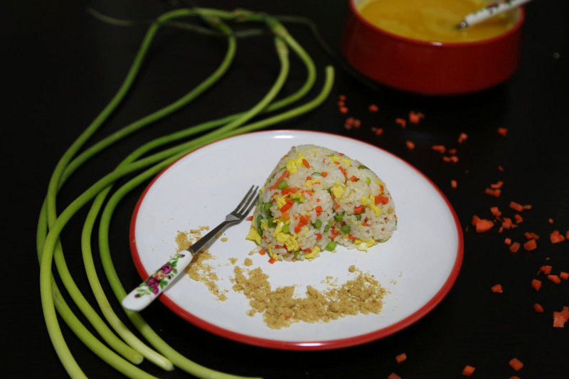 Colorful Fried Rice, Kids' Favorite