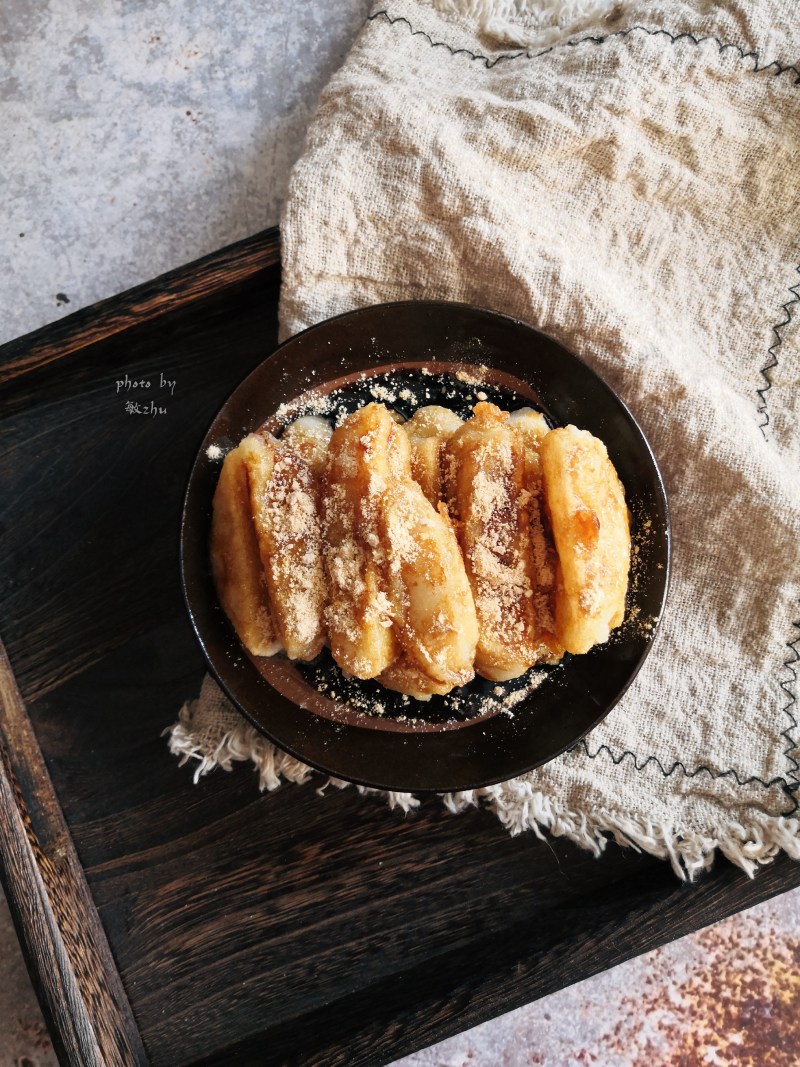 Red Sugar Rice Cake Cooking Steps