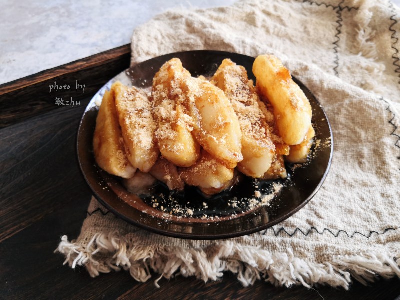 Red Sugar Rice Cake Cooking Steps