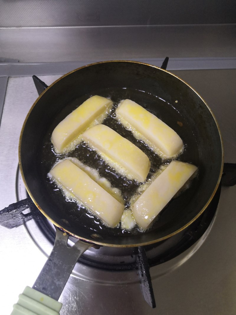 Red Sugar Rice Cake Cooking Steps