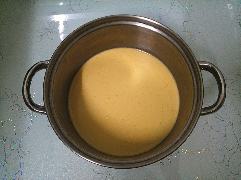 Steps for Making Orange Mango Crepes