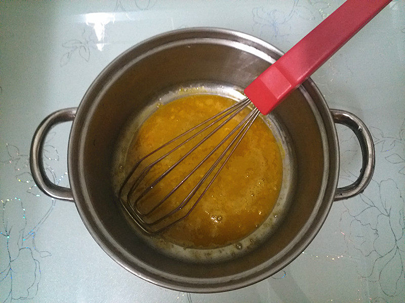 Steps for Making Orange Mango Crepes