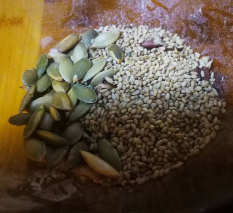 Steps for making Whole Wheat Nut Bread