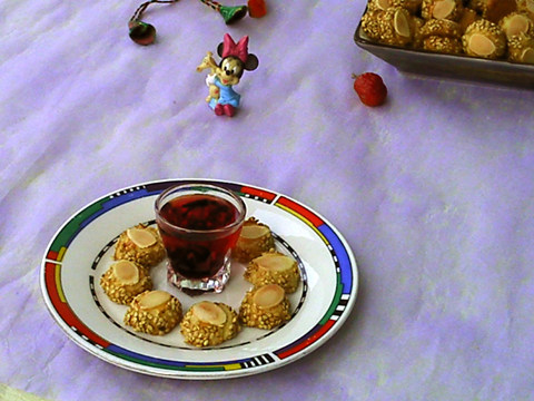 Sesame Almond Cookies