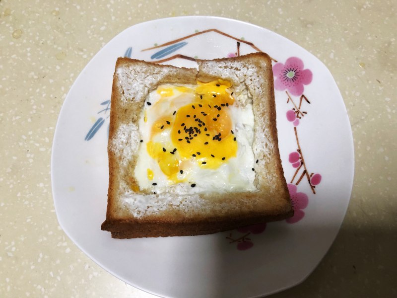 Grilled Ham and Egg Toast