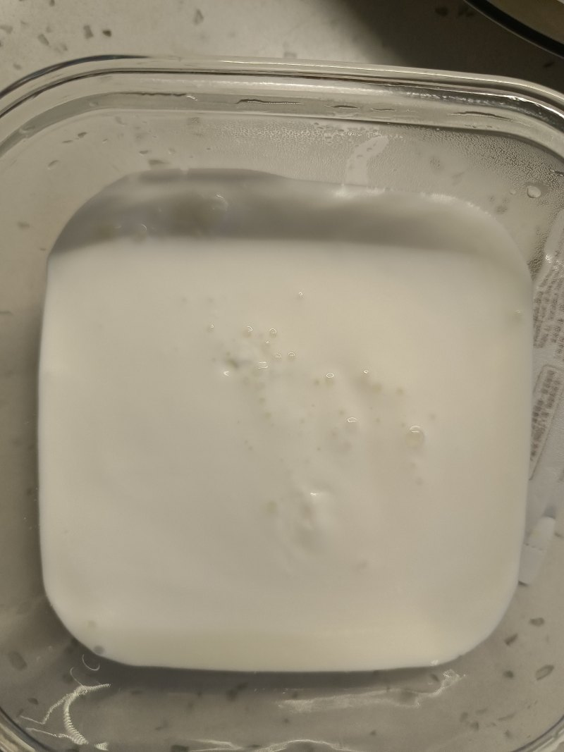 Steps for making Overnight Yogurt