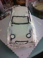 Car Cake Making Steps