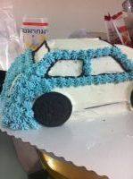 Car Cake Making Steps