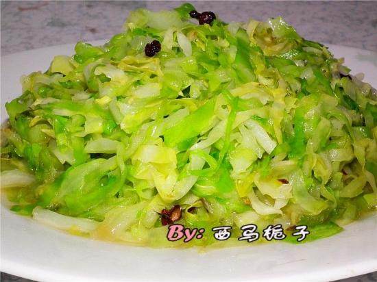 Stir-fried Round Cabbage Shreds